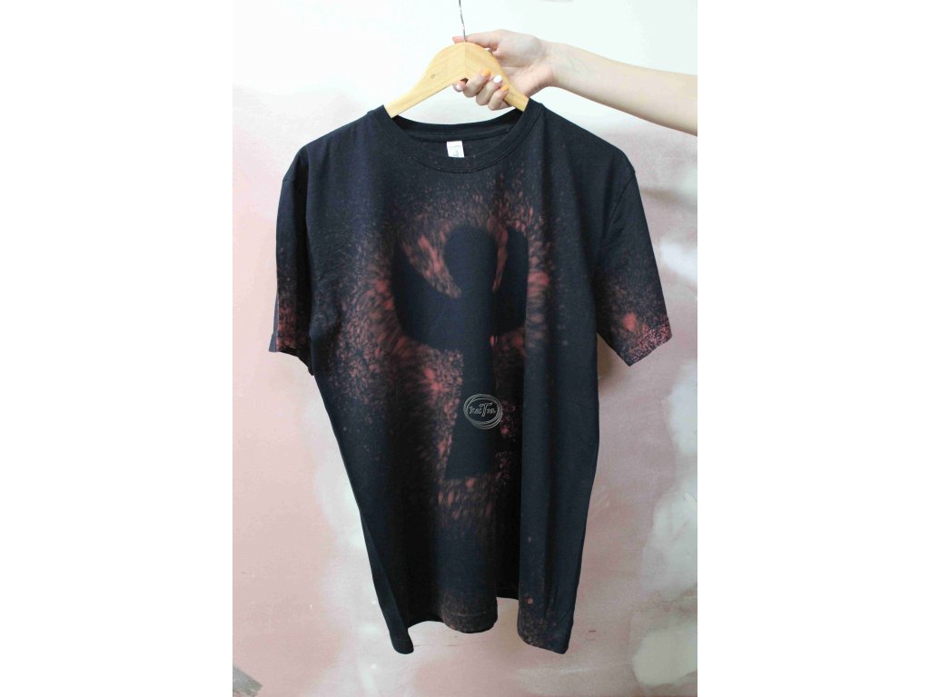 t-shirt uni XL batik cotton black