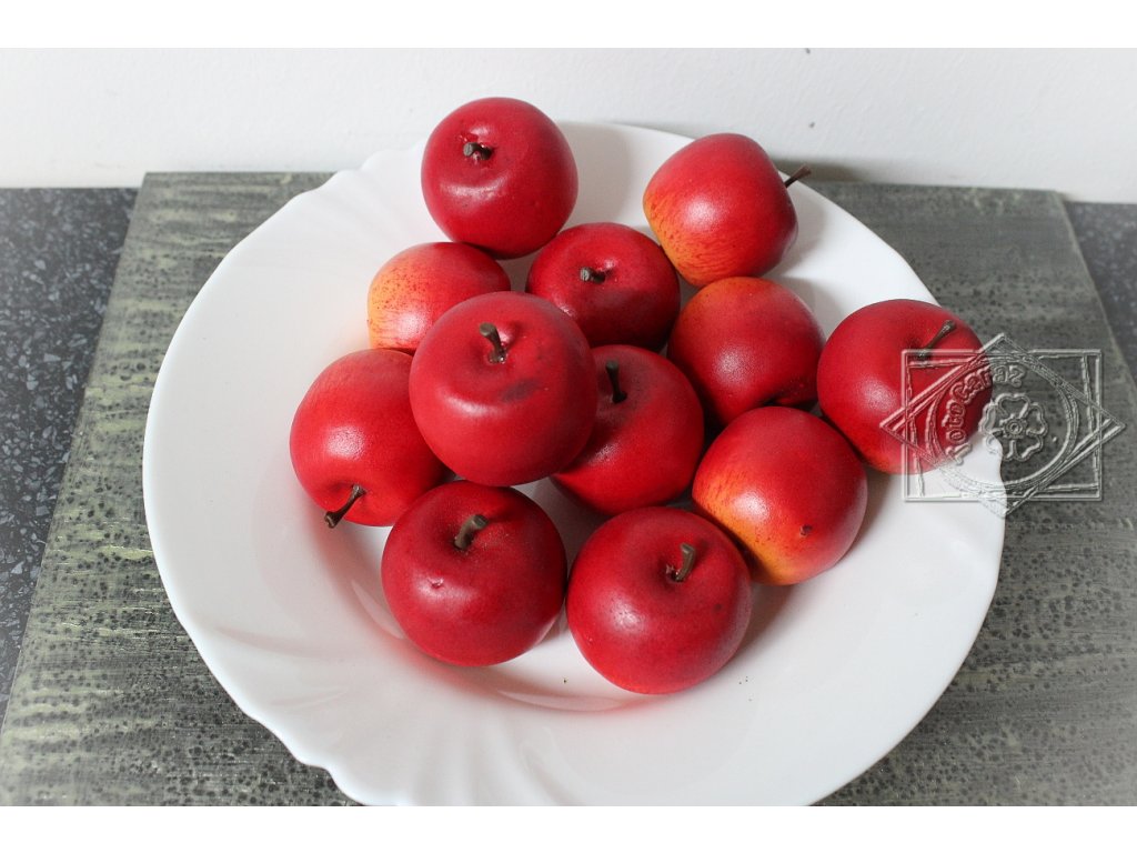 jablko červené 5cm - dekorácia