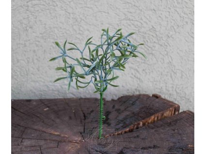 Drobné zelené lístky 20cm, zápich - dekorácia