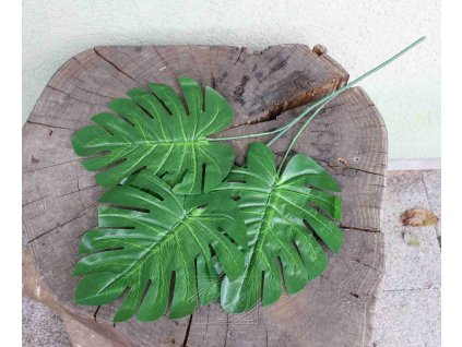 monstera listy umelé