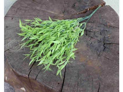 Zeleň tráva drobné lístky 35cm - dekorácia