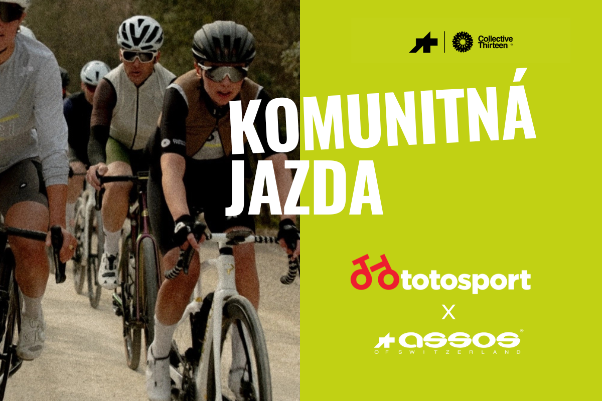Komunitná jazda: Assos COLLECTIVE 13 x ToToSPORT 13.6.2026