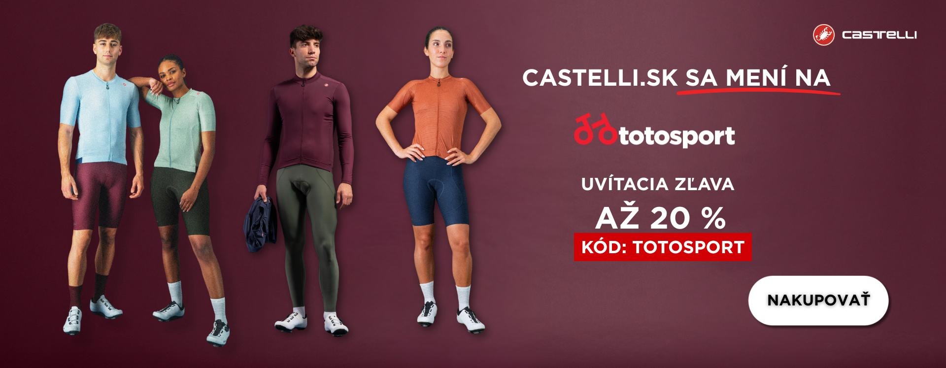 Castelli.sk na ToToSporte