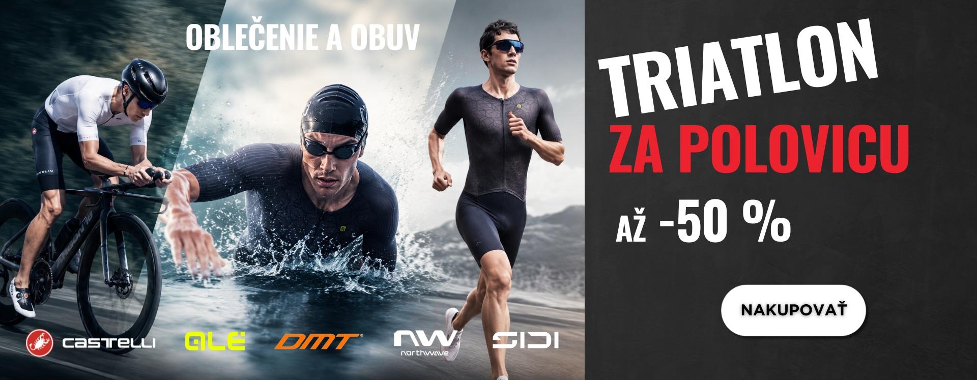 Výprredaj triatlon