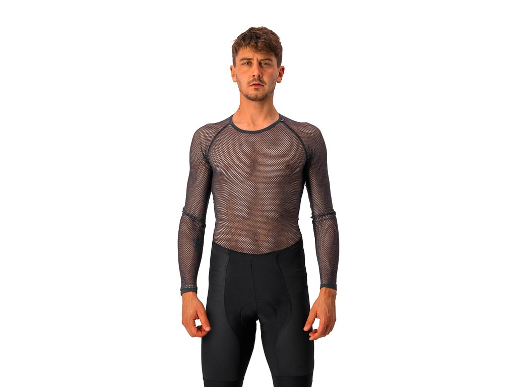 Castelli Miracolo Wool LS - Šedá (Veľkosť XXL)