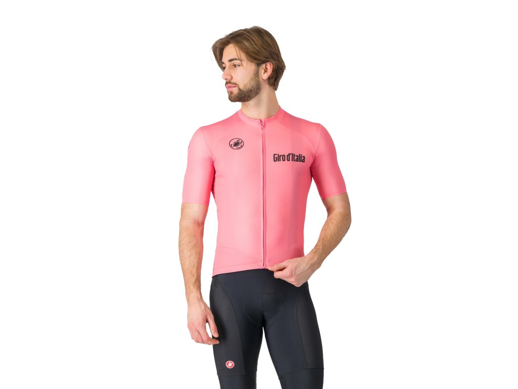 Castelli Vintage GIRO D'Italia, Giro pink  Pánsky cyklistický dres v štýlovom vintage dizajne