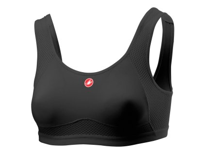 Castelli Rosso Corsa Bra W - Čierna (Veľkosť XS)