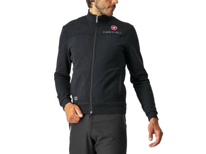 Castelli Milano Track jacket - Čierna (Veľkosť XXL)