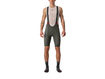 Castelli Competizione bibshort - Tmavá zelená (Veľkosť XXL)