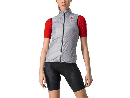 Castelli Aria W Vest - Strieborno šedá (Veľkosť XS)