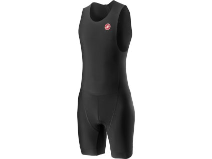 Castelli TRI Core SPR-OLY - Čierna (Veľkosť XXL)