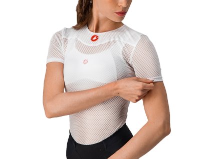 Castelli Pro Issue 2 SS W - Biela (Veľkosť XS)