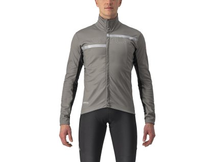 Castelli Transition 2, Nickel grey  Univerzálna cyklo bunda do prechodného obdobia