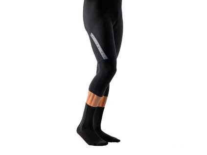 Castelli 3/4 Sorpasso RoS - Čierna reflex (Veľkosť XXL)