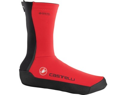 Castelli Intenso Unlimited shoecover - Červená (Veľkosť 47 - 48)