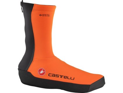 Castelli Intenso Unlimited shoecover - Oranžová (Veľkosť 47 - 48)