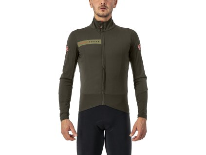 Castelli Beta RoS Jacket (Farba CST-Beta-Ros-Jacket-Silver-Gray/Dark-Gray-Red-870, Veľkosť XXL)