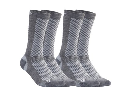 Craft Warm (2-pack) - Šedá (Veľkosť 46 - 48)