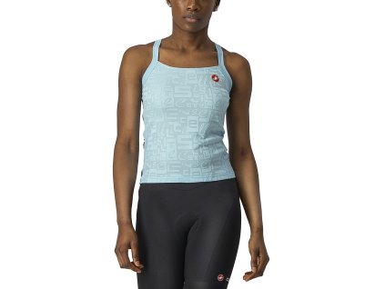 Castelli Promessa Jacquard Bavette Top W - Skylight (Veľkosť XS)