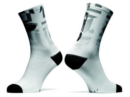 Sidi Fun 17 Socks - Biela/šedá (Veľkosť 44 - 47)