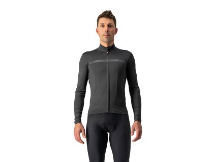 Castelli PRO Thermal MID LS (Farba CST_Pro_Thermal_MID_LS-622 tmavá červená, Veľkosť XXL)