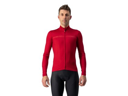 Castelli PRO Thermal MID LS (Farba CST_Pro_Thermal_MID_LS-622 tmavá červená, Veľkosť XXL)