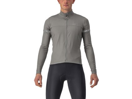 Castelli Fondo 2 LS (Farba CST-Fondo-2-Jersey-FZ-Light-Black/White-Reflex-851, Veľkosť XXL)