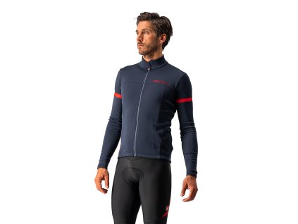 Castelli Fondo 2 LS (Farba CST-Fondo-2-Jersey-FZ-Light-Black/White-Reflex-851, Veľkosť XXL)