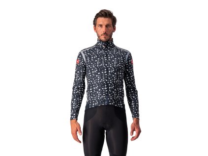 Castelli Perfetto RoS Limited edition - Tmavá modrá/kvety (Veľkosť XXL)