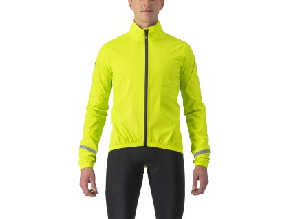 Castelli Emergency 2 (Farba CST-Emergency-2-Rain-Jacket-Electric-Lime-383, Veľkosť XXL)