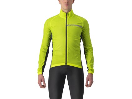 Castelli Squadra Stretch Jacket (Farba CST-Squadra-stretch-jkt-870 strieborná šedá, Veľkosť XXL)