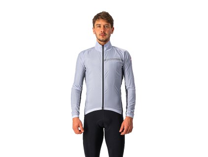 Castelli Squadra Stretch Jacket (Farba CST-Squadra-stretch-jkt-870 strieborná šedá, Veľkosť XXL)