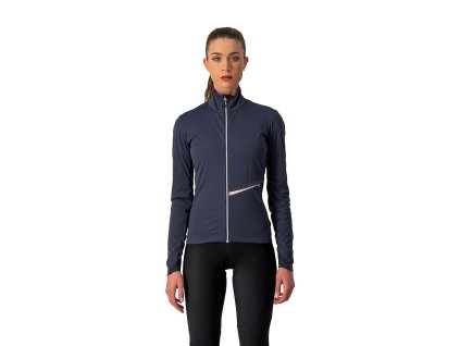 Castelli Go W Jacket (Farba CST-Go-W-Jacket-Brilliant-Yellow/Dark-Gray-790, Veľkosť XS)