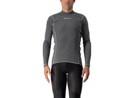 Castelli Flanders Warm LS - Šedá (Veľkosť XXL)