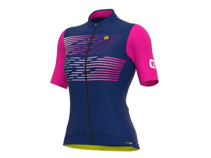 ALÉ PR-S Logo W (Farba ALE-PR-S-Logo-Dres-SS-Lady-Fucsia, Veľkosť XS)