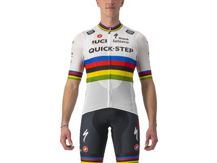 Castelli Quick-Step Alpha Vinyl Competizione - World champion (Veľkosť XXL)