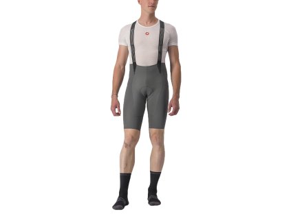 Castelli Free Aero RC bibshort - Gunmetal (Veľkosť XXL)