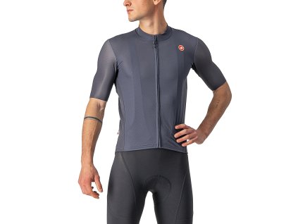 Castelli Endurance Elite SS - Tmavá šedá (Veľkosť XXL)