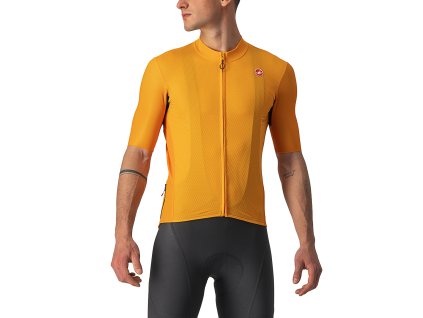 Castelli Endurance Elite SS - Pop oranžová (Veľkosť XXL)