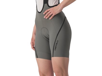 Castelli Velocissima 3 Bibshort - Gunmetal/tamavá šedá (Veľkosť XS)