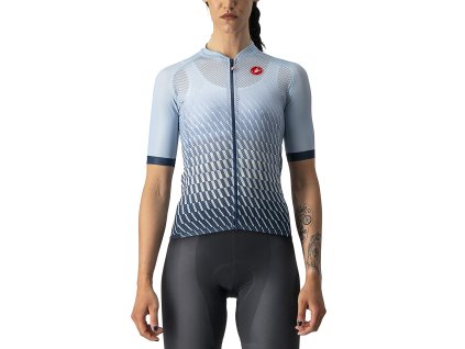 Castelli Climber'S 2.0 W SS - Modrá/light aqua/moonlit (Veľkosť XS)