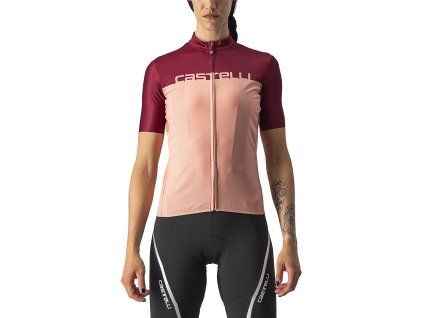 Castelli Velocissima W SS - Červená/bordová (Veľkosť XS)