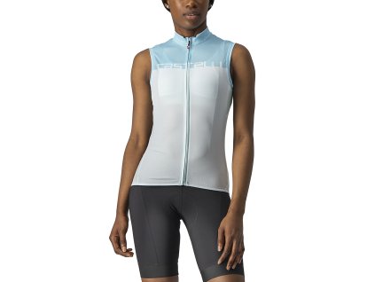 Castelli Velocissima W SLV - Light aqua/skylight (Veľkosť XS)