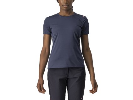 Castelli Tech 2 W Tee - Savile blue (Veľkosť XS)