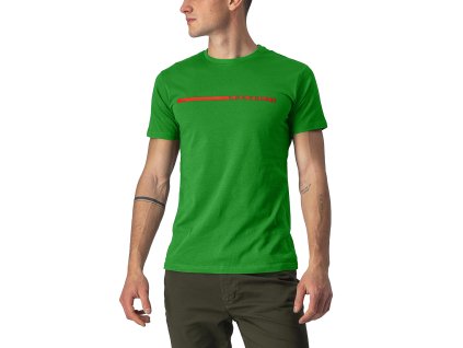 Castelli Ventaglio Tee - Zelená (Veľkosť XXL)