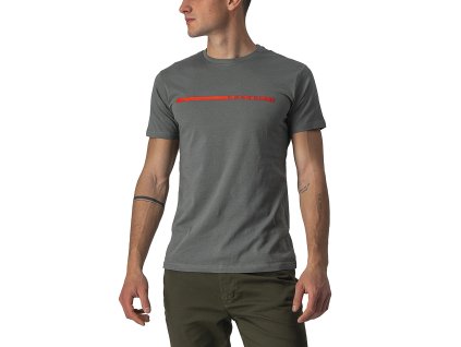 Castelli Ventaglio Tee - Červená (Veľkosť XXL)