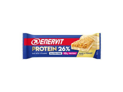 ENERVIT Protein Bar 26% vanilka jogurt(1) copy