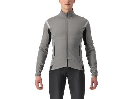 Castelli Perfetto RoS 2 Convertible Jacket - Nickel gray/travertine gray (Veľkosť XXL)