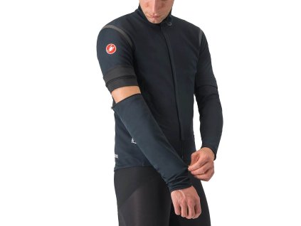 Castelli Perfetto RoS 2 Convertible Jacket, Light black  Pánska vetru a vode odolná bunda s odopínacími rukávmi