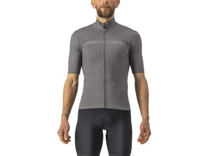 Castelli Pro Thermal Mid SS Jersey (Farba CST-Pro-Thermal-Mid-SS-Jersey-Steel-Blue-473, Veľkosť XXL)